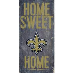 Fan Creations New Orleans Saints 6'' x 12'' Home Sweet Sign