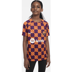 Nike Barcelona Pre-Match Top Yellow Kids