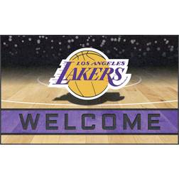 Fanmats "Los Angeles Lakers 18" x 30" Crumb Rubber Door Mat"