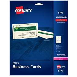 Avery Printable Business Cards with Sure Feed