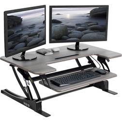 Vivo 36 Adjustable Stand Up Desk Converter, V Series, Quick Sit Riser
