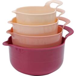 ROSE Cook with Color 4 Pc Nested Mixing Bowl