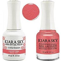 Kiara Sky gel polish G419 Cocoa Coral