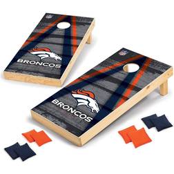 Wild Sports NFL Denver Broncos 2'x4' Cornhole Board Gray