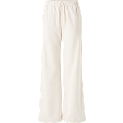 Bread & Boxers and Wide Leg Lounge Pant Ivory