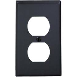 Leviton 80703-E 1-Gang Duplex Device Receptacle Wallplate, Standard Size, The