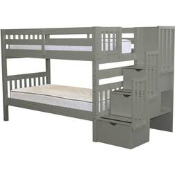 Bedz King Stairway Bunk Bed