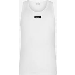 Dolce & Gabbana Logo cotton-blend top white