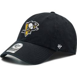 '47 Men's Black Pittsburgh Penguins Team Clean Up Adjustable Hat