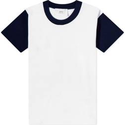 Ami Paris Bicolor ADC T-shirt - White/Blue
