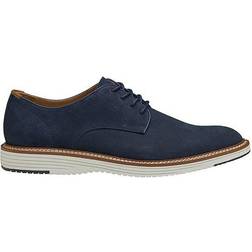 Johnston & Murphy Upton Plain Toe - Navy Tumbled