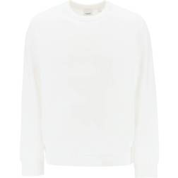 Burberry Logo Crewneck Sweatshirt White