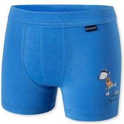 Schiesser Jungen Shorts Unterwäsche, Blau