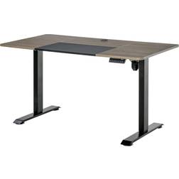 Vinsetto Elektrischer Natur/Schwarz Schreibtisch 70x140cm