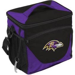 Logo Brands Baltimore Ravens 24-Can Cooler