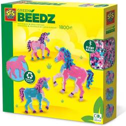 SES Creative Bügelperlen GREEN BEEDZ EINHORN