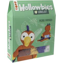 Wollowbies Häkelset Papagei