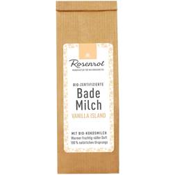 Naturkosmetik Bademilch Vanilla Island Badezusatz Badepulver