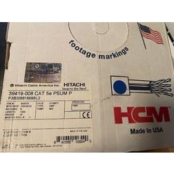 Hitachi CABLE 39419-8-BL2 CAT5e PLENUM