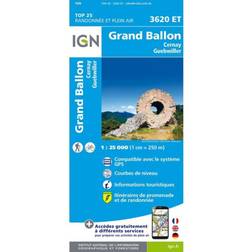 Le Grand Ballon.Cernay.Guebwiller 1:25 000