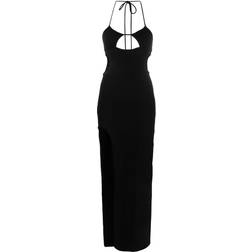 Off-White Black Cutout Maxi Dress Black IT