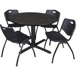 Regency Cain Breakroom Table Patio Dining Set