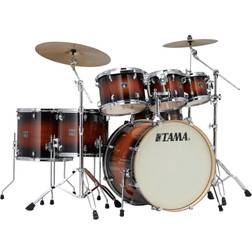 Tama Superstar Classic Custom 7-Piece Shell Pack Mahogany Burst