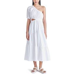 Steve Madden Leena Maxi Dress Optic White Women's Dress White US 10-12