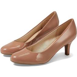 LifeStride Damen Parigi Pumps, Desert Nude Patent