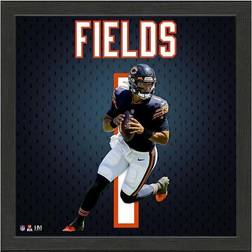 Highland Mint Justin Fields Rookie Chicago Bears Jersey IMPACT Frame