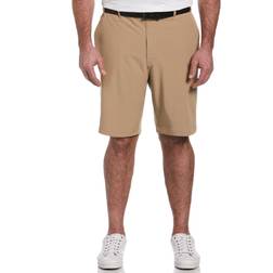 Callaway stretch shorts flex fabric opti-dri 10" mens khaki heather