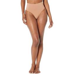 Spanx Women's Everyday Shaping Thong, Naked 3.0, Tan