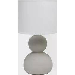 Simple Designs Stone Age Table Lamp 15.4"