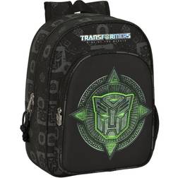 Transformers Schulrucksack 26 x 34 x 11 cm Schwarz