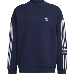 Adidas Men's Adicolor Classics Lock Up Trefoil Crewneck Sweatshirt - Night Indigo