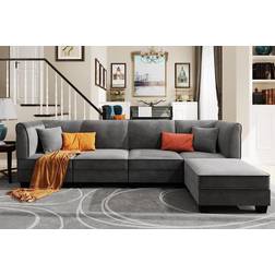 Vongrasig Modular Couch Sofa 116.5" 4 Seater