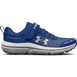 Under Armour Boy's Pre-School UA Assert 10 AC Running Shoes - Blue Mirage/Starfruit