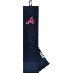 Team Effort Atlanta Braves Embroidered Face/Club Tri-Fold Towel