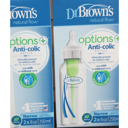 Dr. Brown's 8 Oz Options Narrow Bottles, 2-Pack