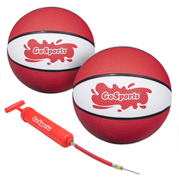 GoSports Water Basketballs Set of 2 Red/White 7''