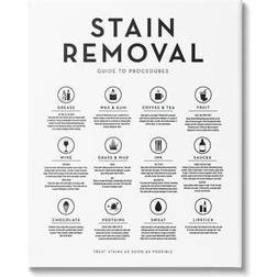 Stupell Industries Laundry Stain Removal Guide Helpful Symbols Chart Graphic Art Gallery Wrapped Wall Decor