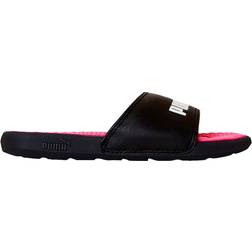 Puma Big Girl's Cool Cat Slide Sandals - Black