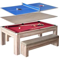 Hathaway Newport Collection BG2535P 7-ft Pool Table Combo