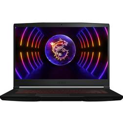 MSI Thin GF63 15.6" 144Hz Gaming Laptop: 12th Gen Intel Core i7, NVIDIA GeForce RTX 4050, 16GB DDR4, 512GB NVMe SSD, Type-C, Cooler Boost 5, Win11 Home: Black 12VE-066US