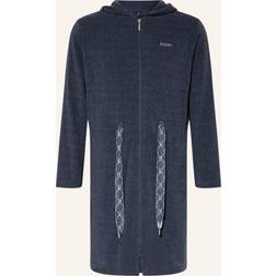 Joop! Hooded Bathrobes - Blue Melange