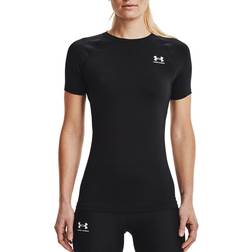 Under Armour Women's HeatGrear Compression T-Shirt Black