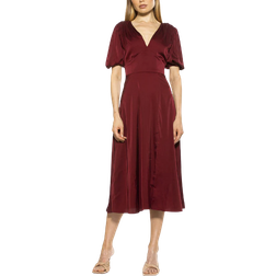 Alexia Admor Nola Dress - Cranberry