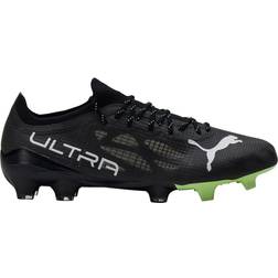 Puma ultra 1.4 firm groundag soccer cleats mens black sneakers athletic shoes