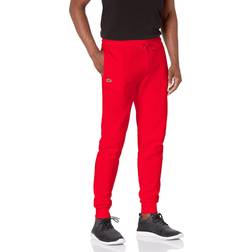 Lacoste Men's SPORT Fleece Tennis Sweatpants Red