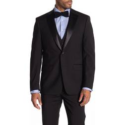 Calvin Klein men's x-fit infinite stretch black tuxedo jacket 48l